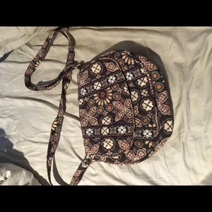 Vera Bradley saddle bag